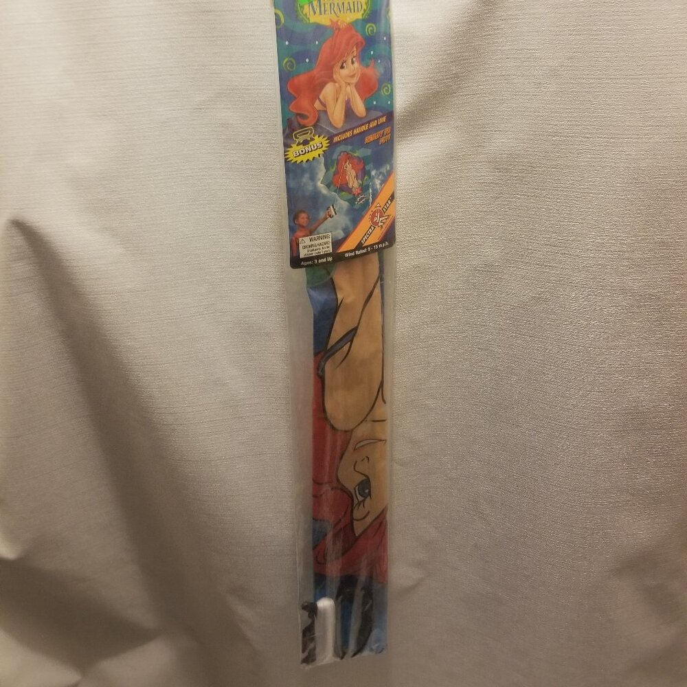 NWT NIB colorful vtg Little Mermaid Ariel kite - Picture 7 of 7